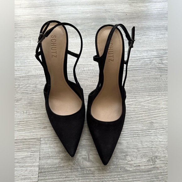SCHUTZ Shoes - Boris Slingback suede  Pump (Women) Sz 9.5 
Schutz corporate girly